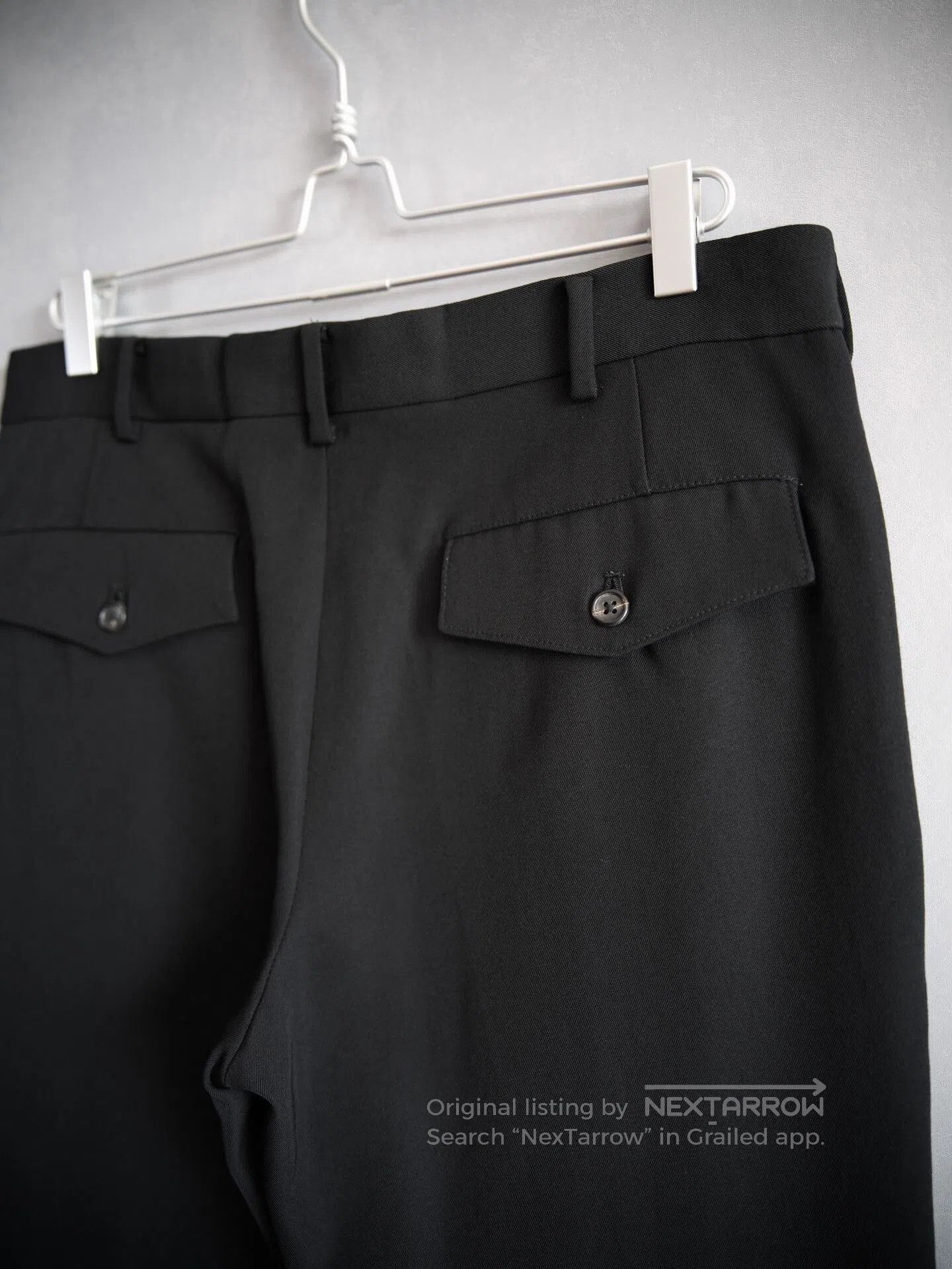 Yohji Yamamoto Yohji Yamamoto Zip Detail Trousers. Size US 28 / EU 44 - 6 Thumbnail