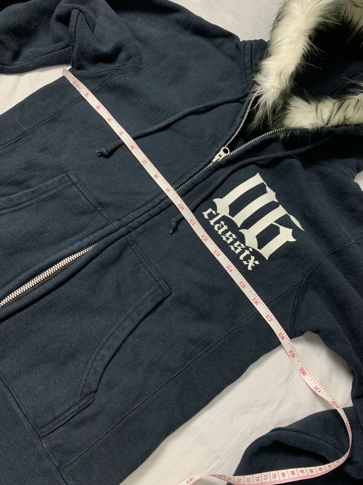 Le Grande Bleu (L.G.B.) Fur hoodie japanese OG classic unfefined ifsx Size US M / EU 48-50 / 2 - 9 Thumbnail