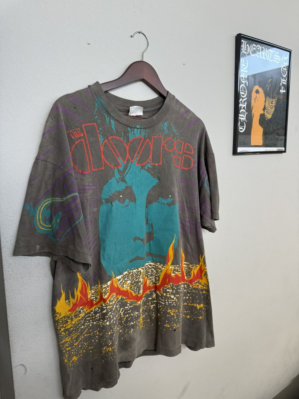 Other Vintage The Doors 1992 AOP JIM Morrison Size US XL / EU 56 / 4 - 1 Thumbnail