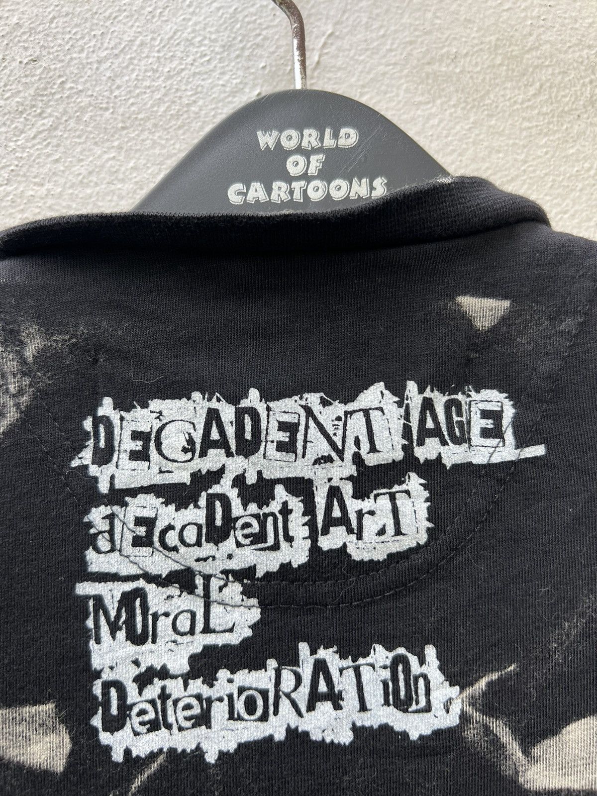 Japanese Brand H. Anarchism For Plus H. Naoto Rips Distress Bondage t Shirt Size US XS / EU 42 / 0 - 14 Thumbnail
