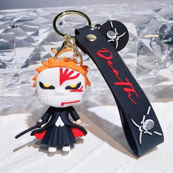 Other Kawaii Bleach Cosplay Kurosaki Ichigo KeyChain Size ONE SIZE - 3 Thumbnail