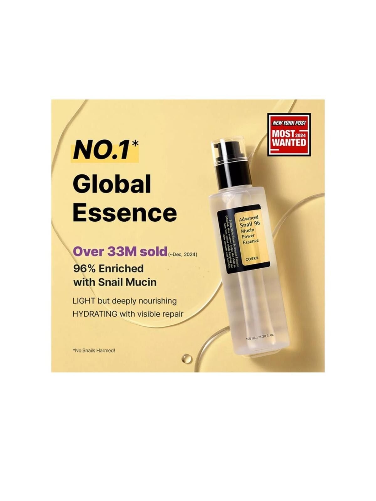 Other COSRX / Snail Mucin Essence Advanced 96 / 100ml Size ONE SIZE - 5 Thumbnail