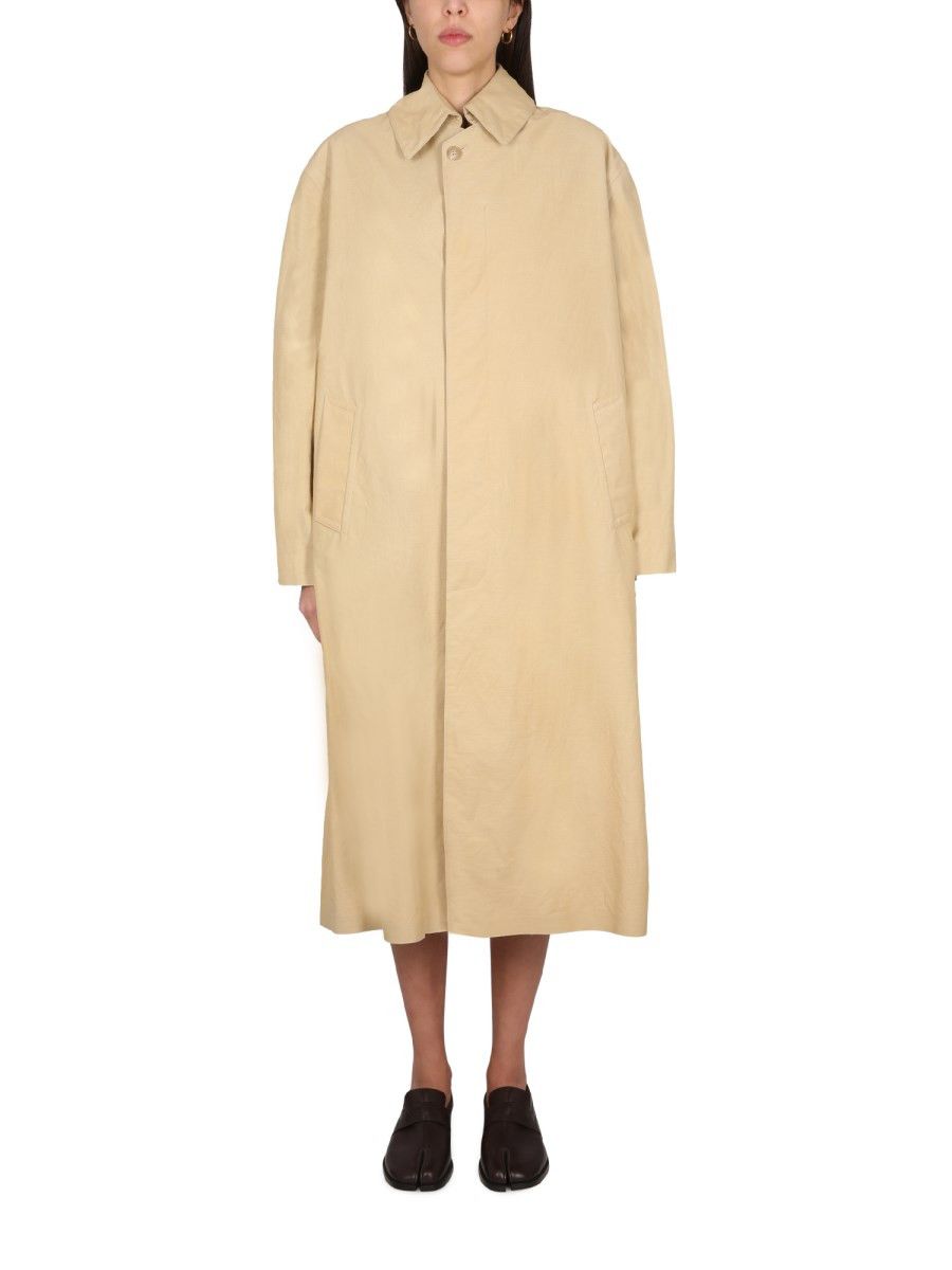 Maison Margiela o1y0625 Trench Coat in Beige Size XS / US 0-2 / IT 36-38 - 1 Thumbnail