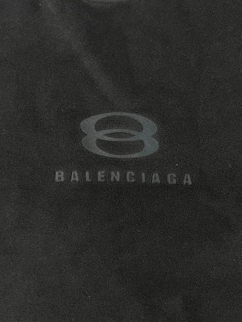 Balenciaga Balenciaga Dual Ring Fleece Hoodie Size US XS / EU 42 / 0 - 3 Thumbnail