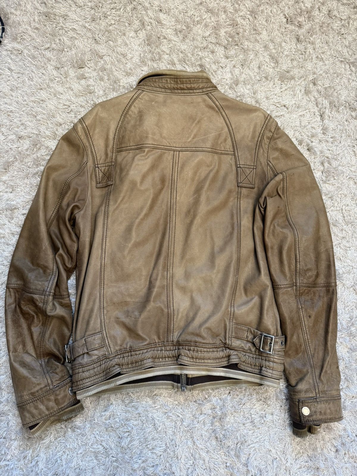 Dolce & Gabbana × Japanese Brand Dolce&Gabbana Leather jacket 🧥 Size US L / EU 52-54 / 3 - 2 Thumbnail