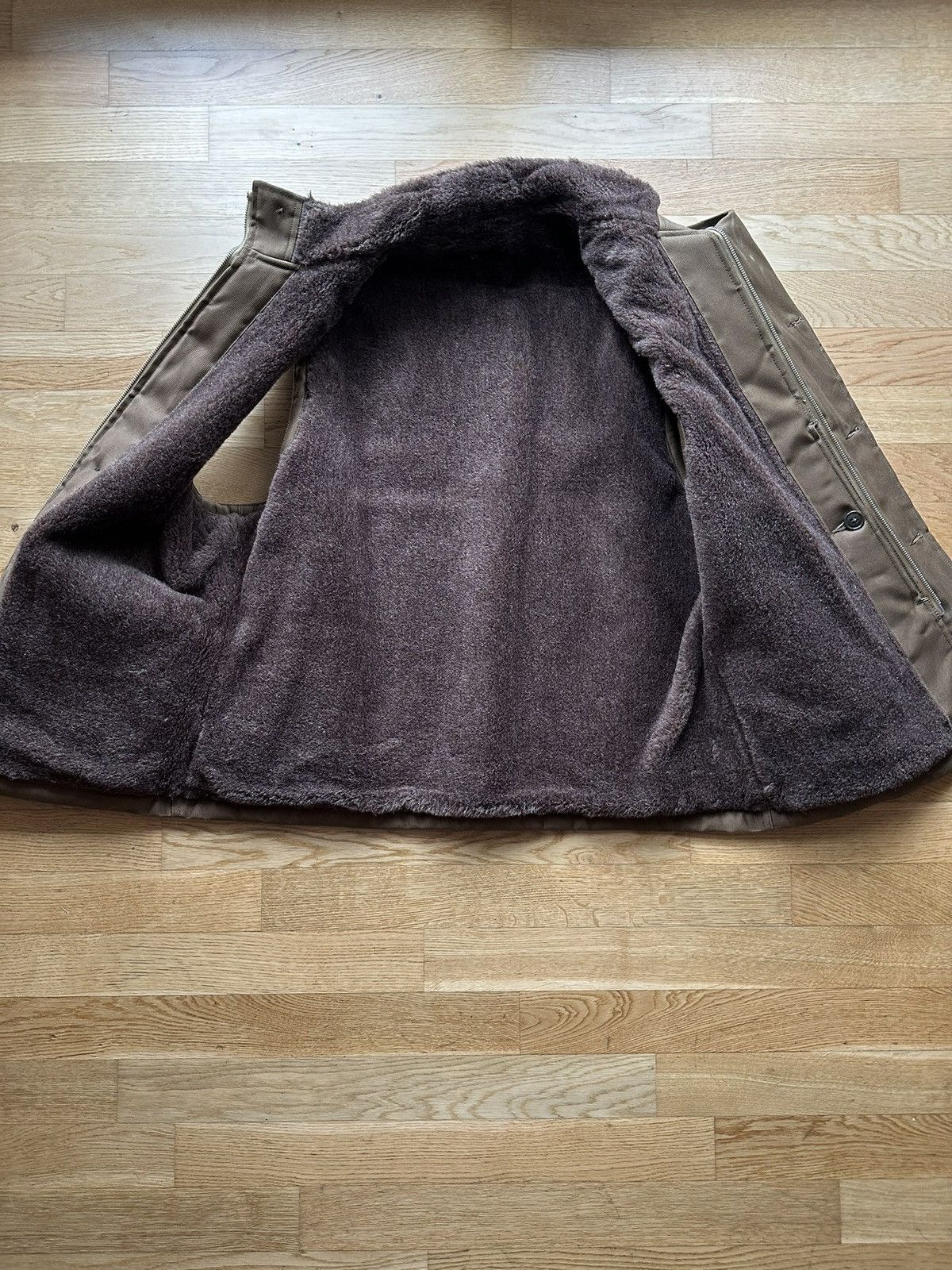 Freewheelers Brown Sepia Aviator’s Vest Size US XL / EU 56 / 4 - 5 Thumbnail