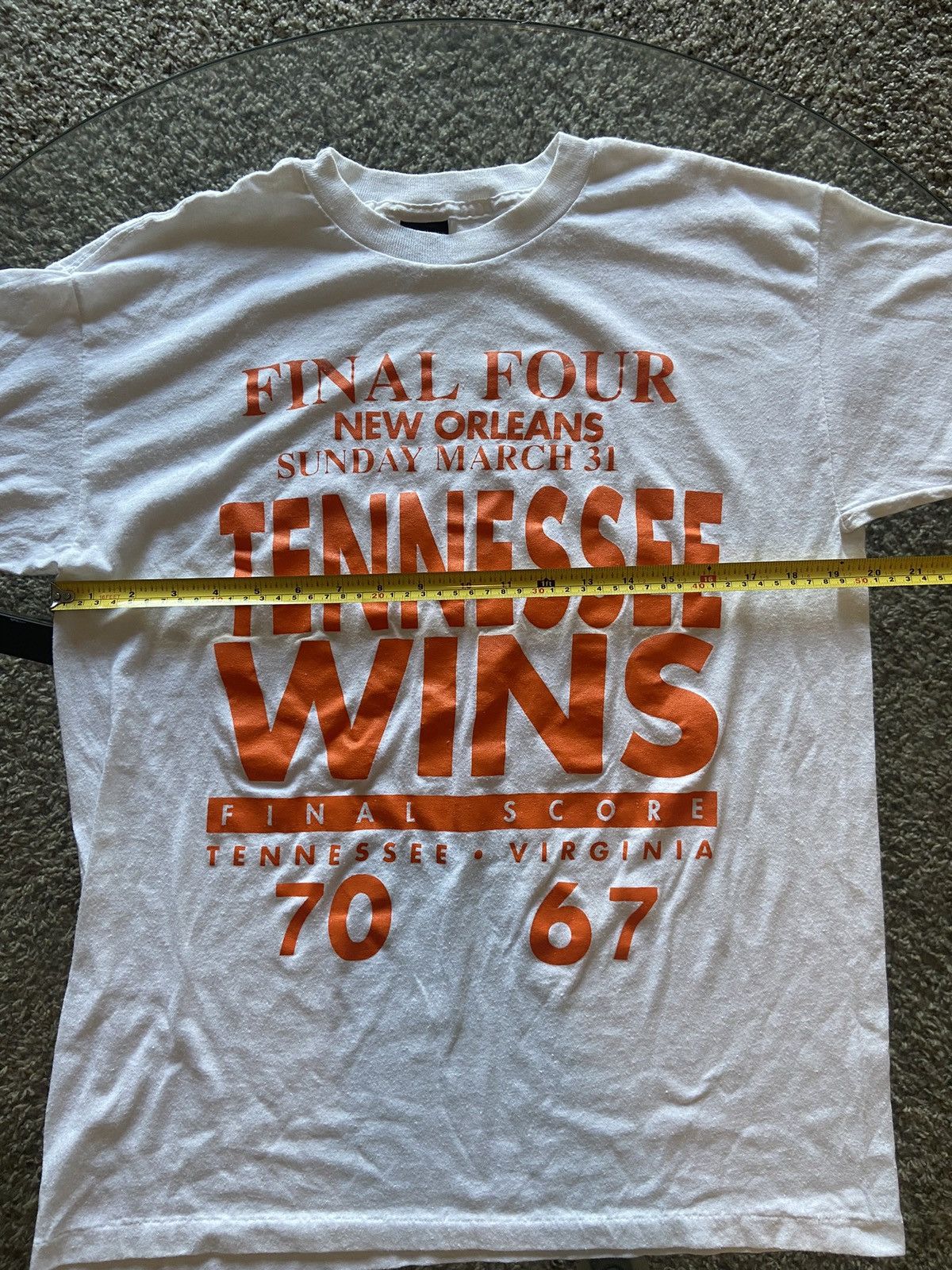 NCAA 1991 NCAA Division I March Madness tournament Tee Size US XL / EU 56 / 4 - 4 Thumbnail