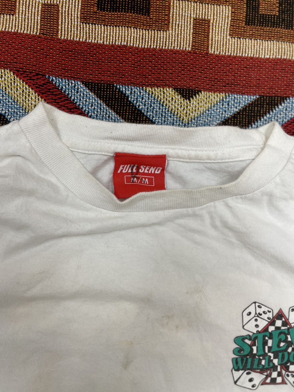 Full Send Steve Will Do It Gamble T-Shirt M Size US M / EU 48-50 / 2 - 3 Thumbnail