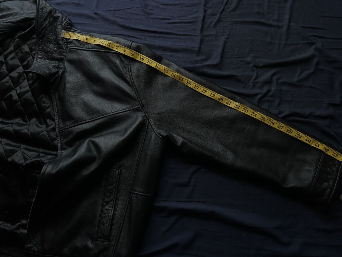 Vintage Classic Boston Harbour Leather Jacket Size US XXL / EU 58 / 5 - 8 Thumbnail