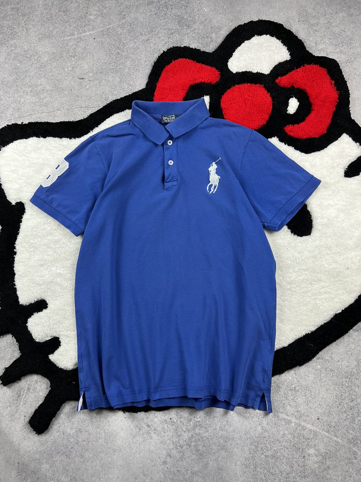 トップス 00s Ralph Lauren big pony polo shirt y2k Polo Ralph Lauren Big Pony #3 Polo Shirt XL Y2K Preppy Retro
