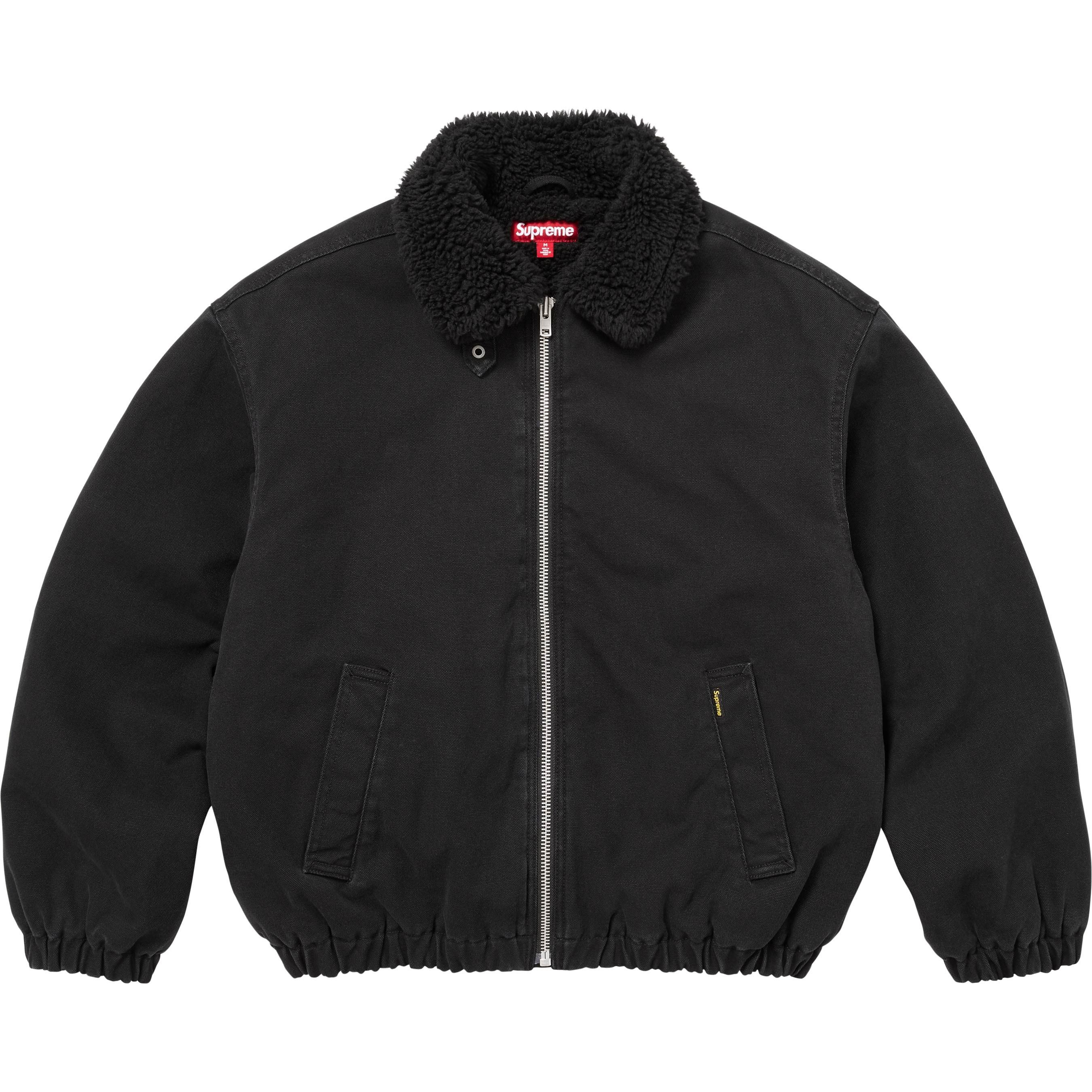 Supreme Supreme Faux Shearling Lined Bomber Jacket Size US XXL / EU 58 / 5 - 1 Thumbnail
