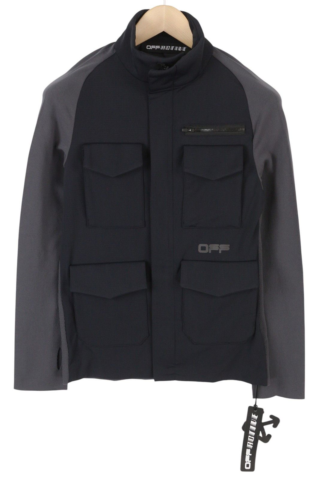 Off-White Windblock Seamless S Dark Grey Lightweight 86713 Size US S / EU 44-46 / 1 - 1 Thumbnail