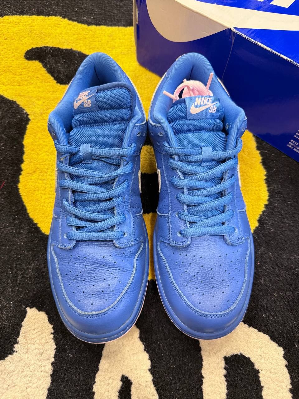 Nike Nike SB Dunk Low Varsity Blue Pink Ice (2009) 313170-462 Size US 10.5 / EU 43-44 - 4 Thumbnail