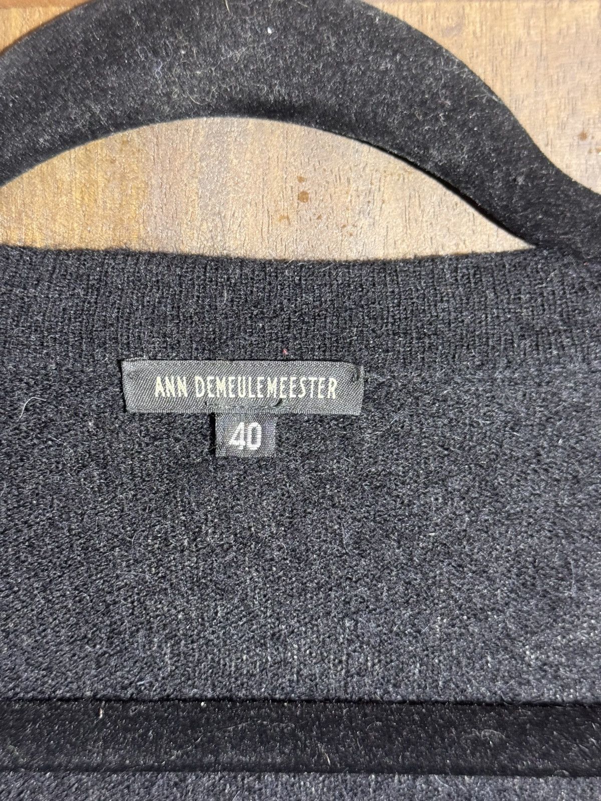 Ann Demeulemeester ann demeulemeester vintage wool knit dress 40 Size M / US 6-8 / IT 42-44 - 4 Thumbnail