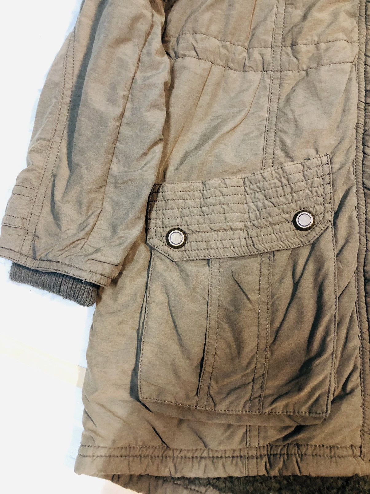 Japanese Brand Ozoc Wool Buttoned/Zipper Jacket (15) Size US XXS / EU 40 - 6 Thumbnail