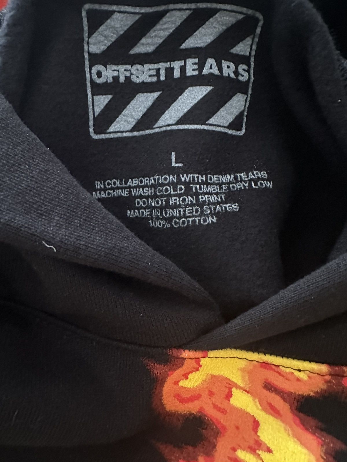 DENIM TEARS Offset Denim Tears Wreath Hoodie L Size US L / EU 52-54 / 3 - 7 Thumbnail