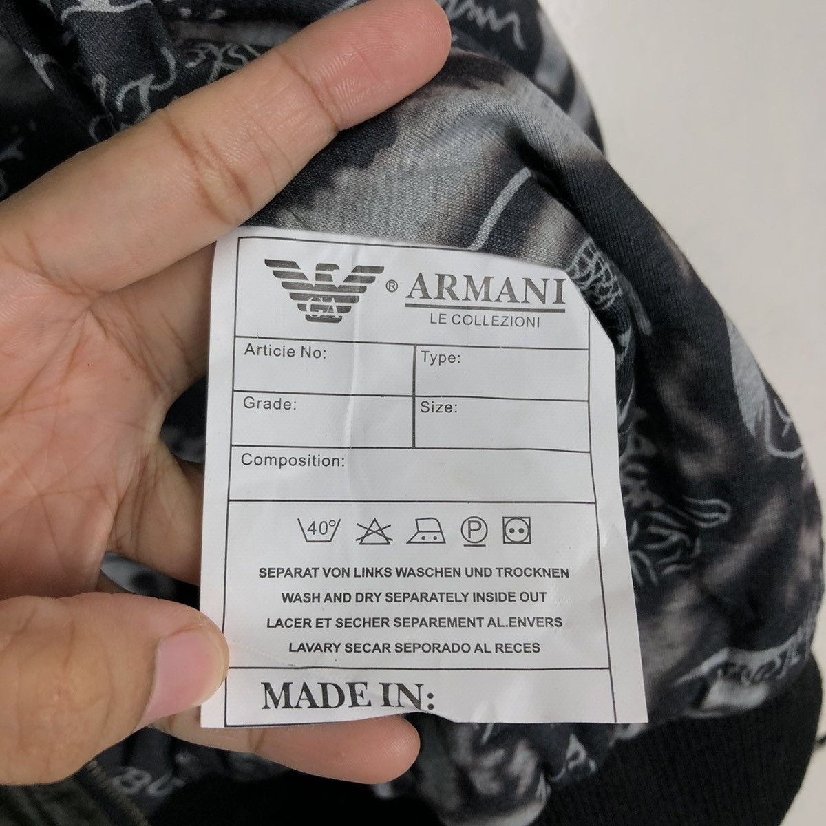 Japanese Brand 🔥VTG FLY RIOT RIOT BOMBER JACKET GIORGIO ARMANI MILITARY Size US XL / EU 56 / 4 - 19 Thumbnail