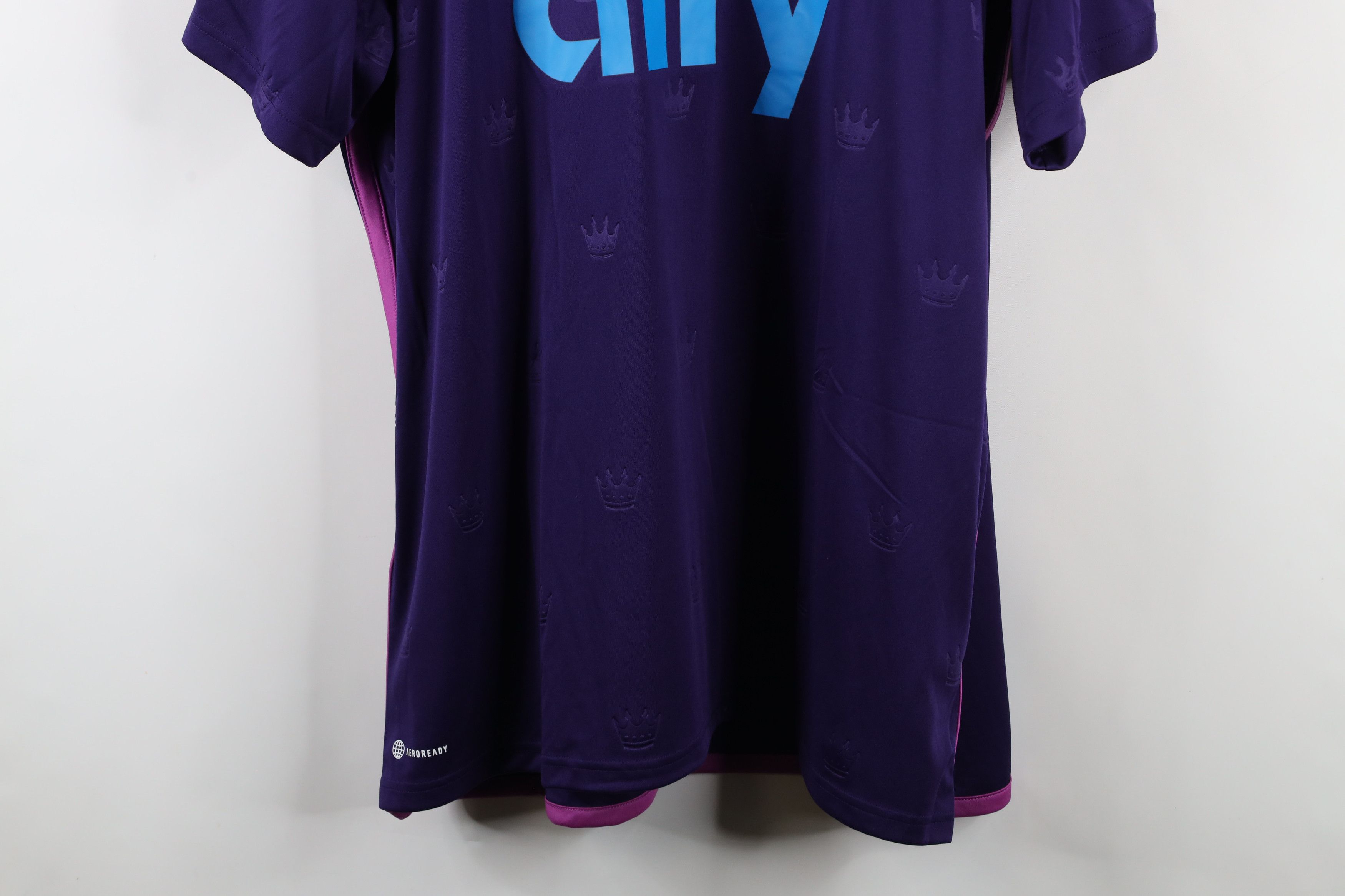 Adidas × Vintage New Adidas Charlotte Football Club Soccer Jersey Purple Size US XXL / EU 58 / 5 - 3 Thumbnail