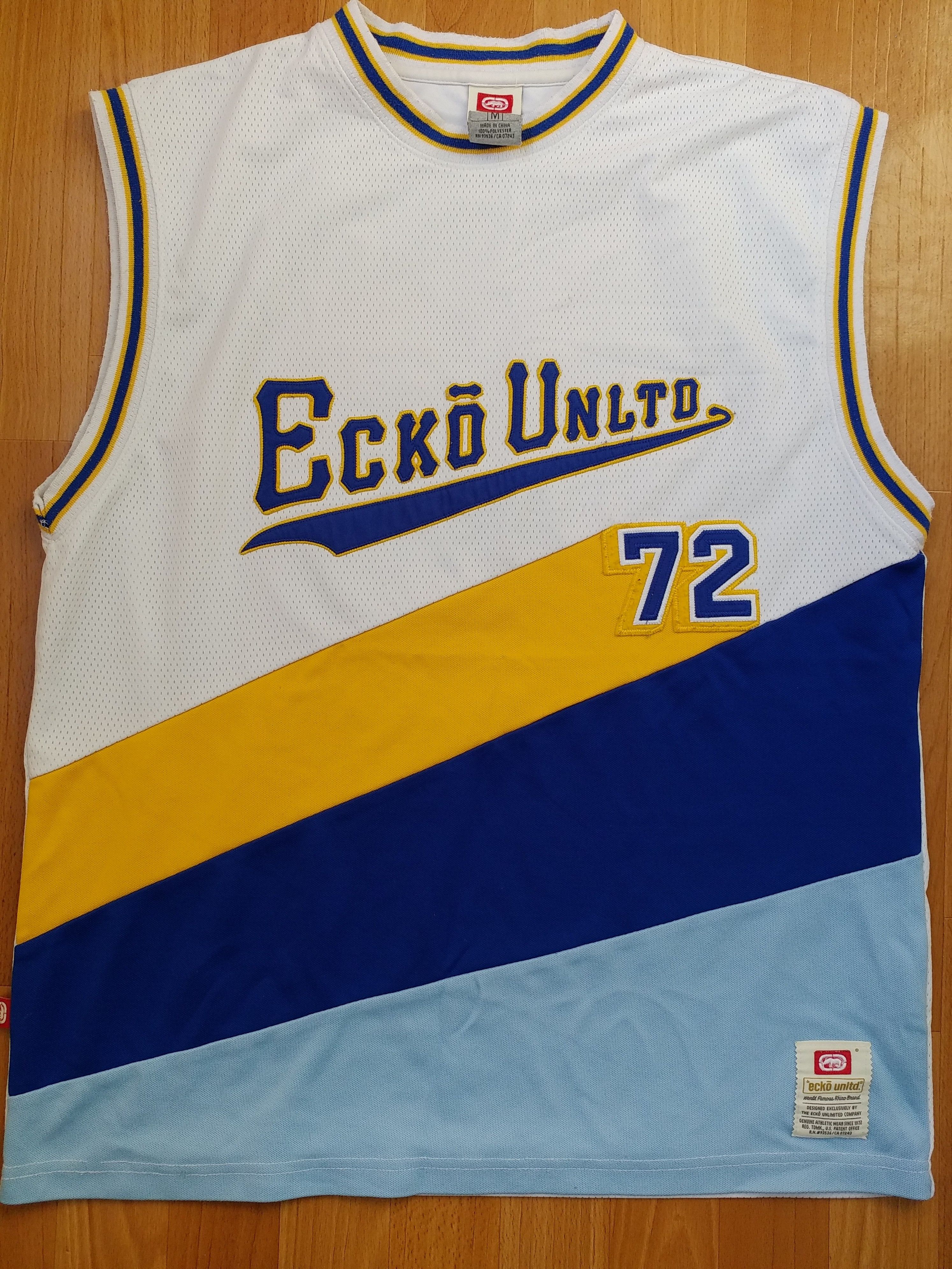 Ecko Unltd. ECKO UNLTD t-shirt, vintage basketball tank 90s 1990s size M Size US M / EU 48-50 / 2 - 12 Thumbnail