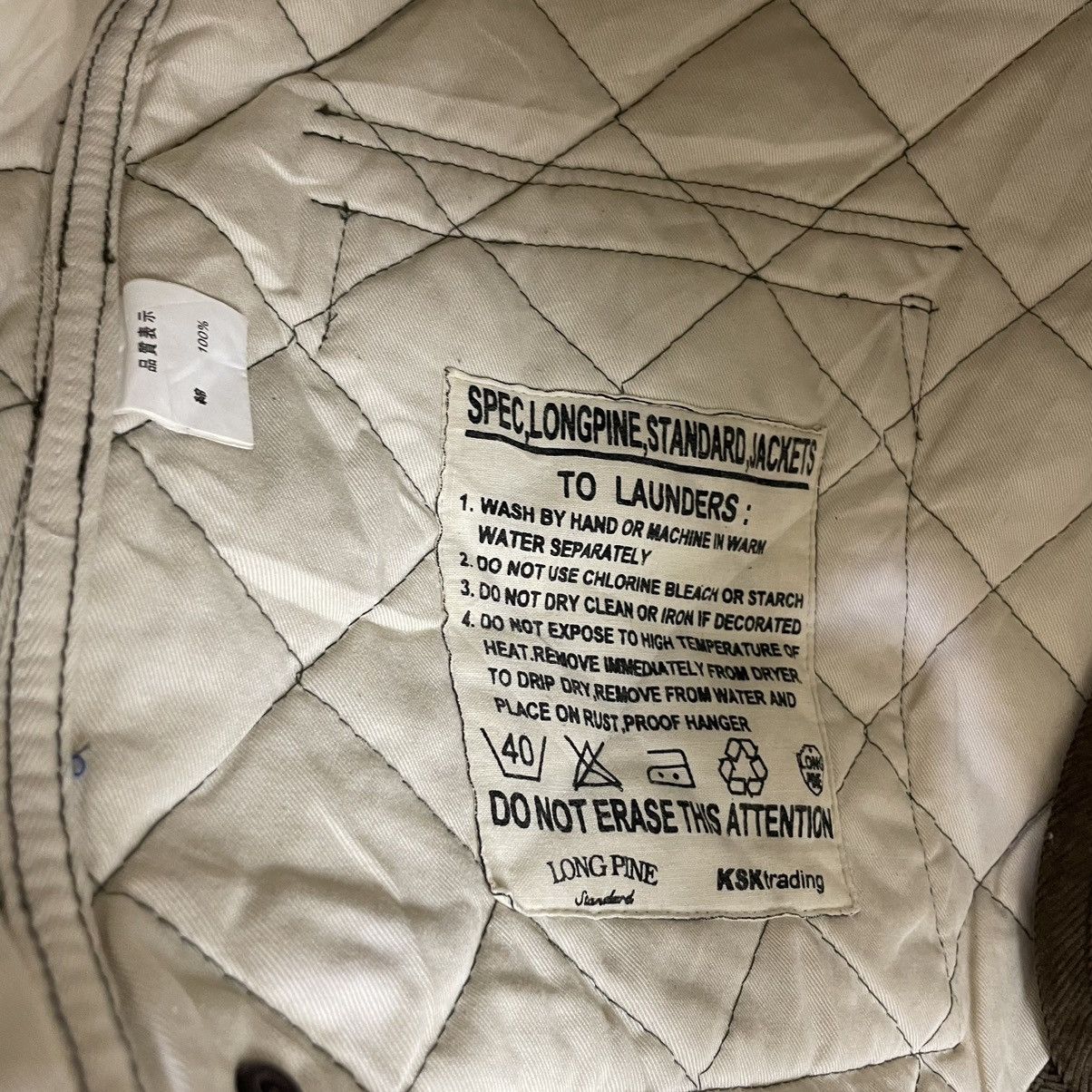 Japanese Brand × Vintage Long Pine Quilted Jacket Size US M / EU 48-50 / 2 - 3 Thumbnail