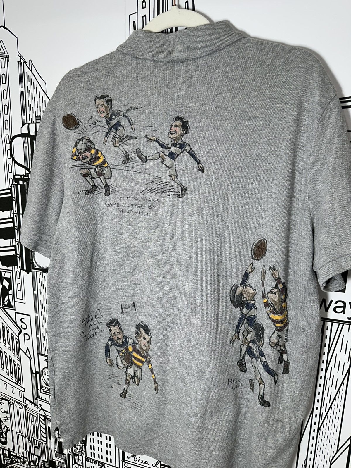 Polo Ralph Lauren Polo Ralph Lauren St. Andrew’s Rugby R.L.R.F.C Polo Grey L Size US L / EU 52-54 / 3 - 4 Thumbnail