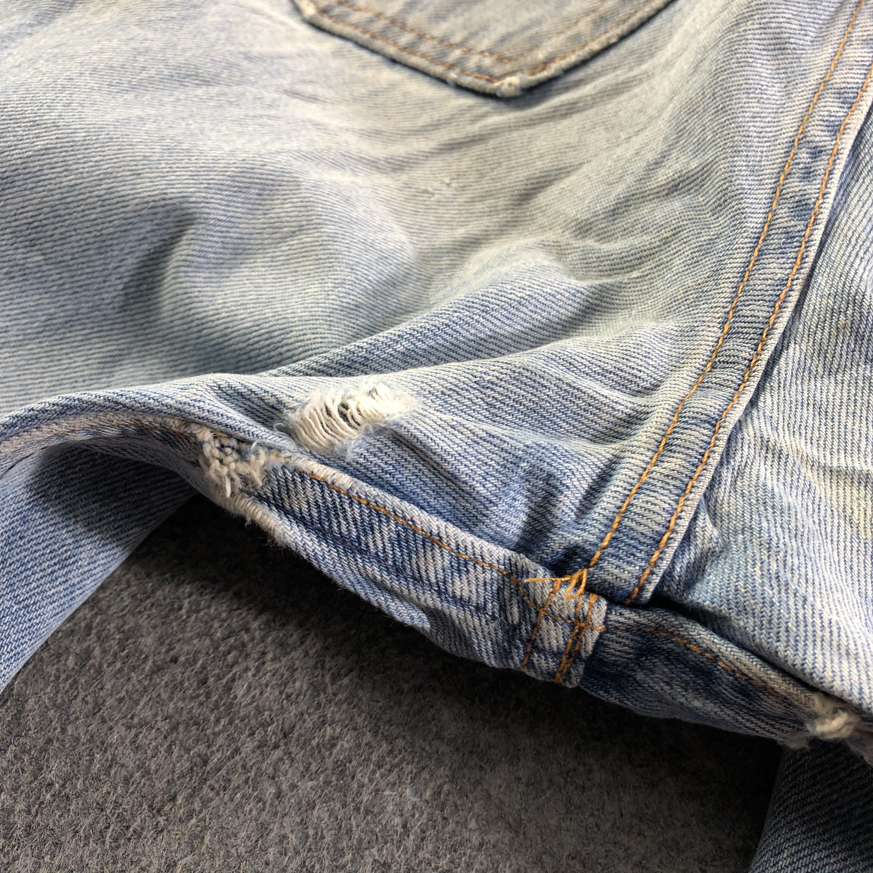 Levi's Vintage Blue Wash Levis 610 Jeans-J4019 Size US 28 / EU 44 - 7 Thumbnail