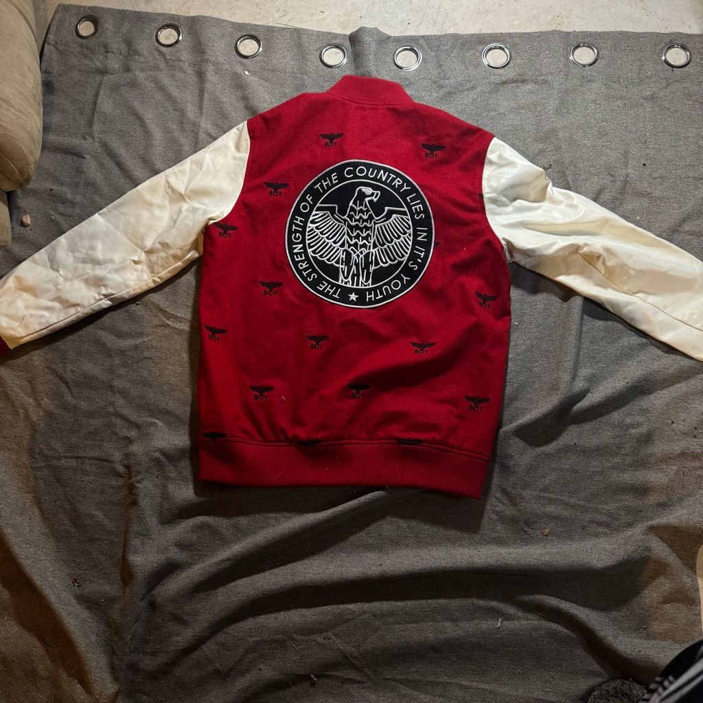 Boy London Boy London Varsity Jacket Red White Size US M / EU 48-50 / 2 - 8 Thumbnail