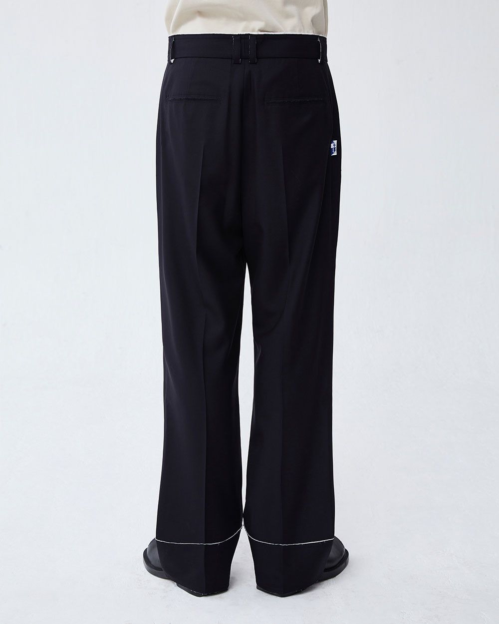 Ader Error !DS! SS22 Adererror Distressed Black Casual Pants Size US 30 / EU 46 - 5 Thumbnail