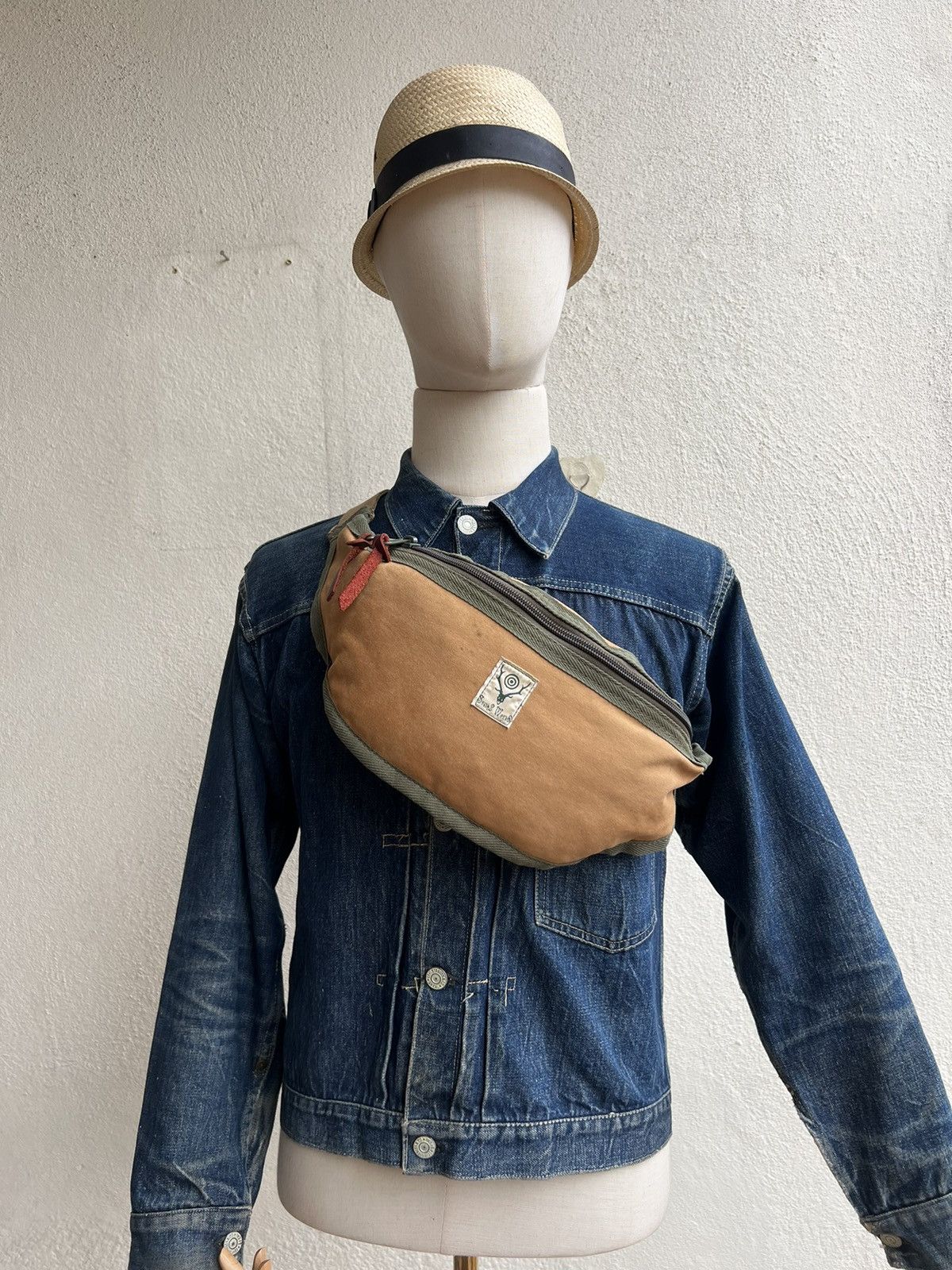 South2 West8 South2 West8 Faded Chest Waist Bag Size ONE SIZE - 6 Thumbnail