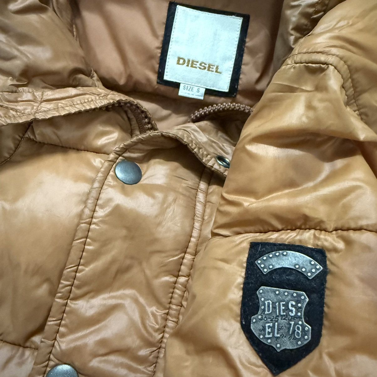 Diesel Diesel Quilted Goose Down Puffer Jacket Size US M / EU 48-50 / 2 - 11 Thumbnail