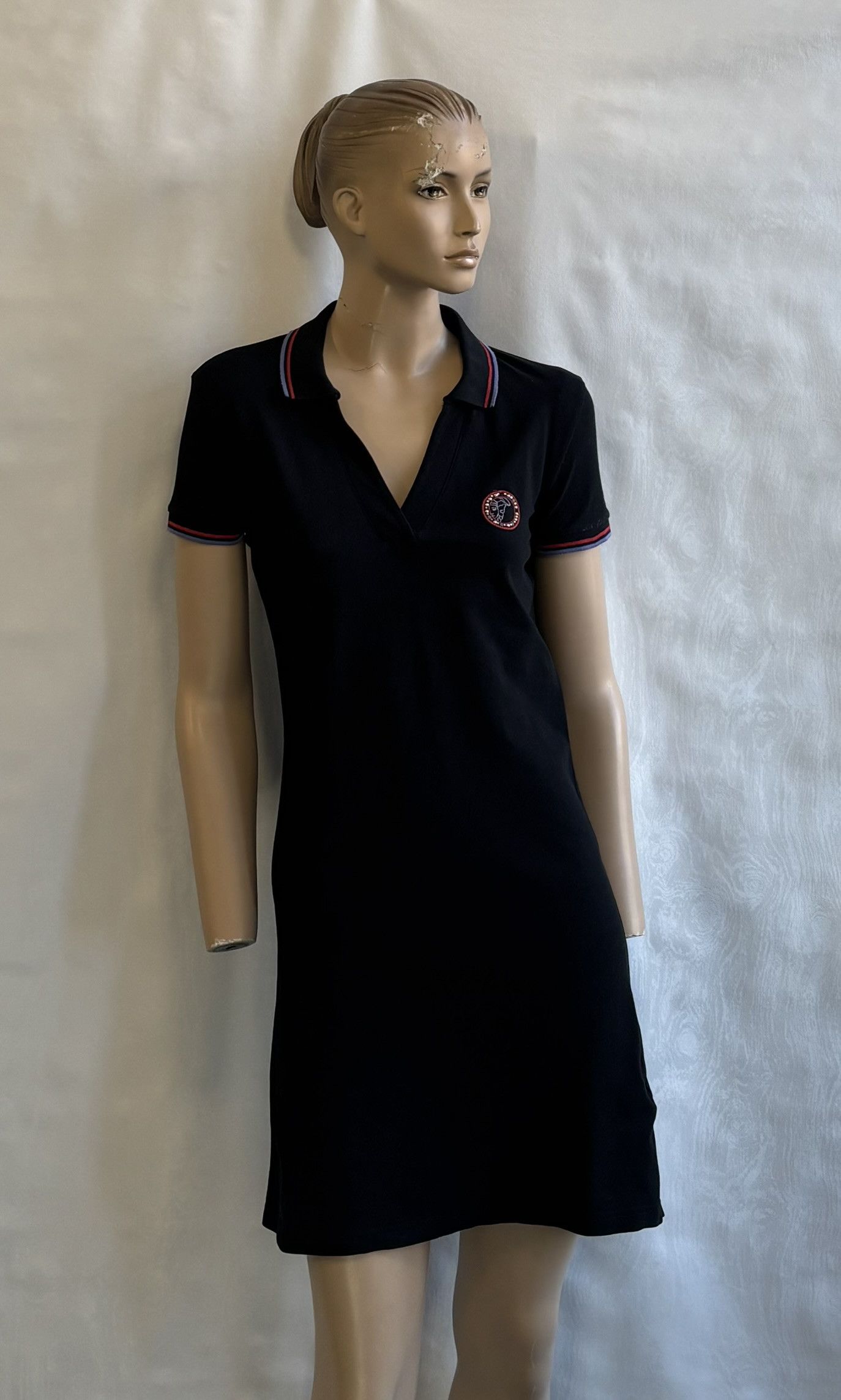 Versace Versace Collection Black Polo Dress Size 42 Size M / US 6-8 / IT 42-44 - 1 Thumbnail