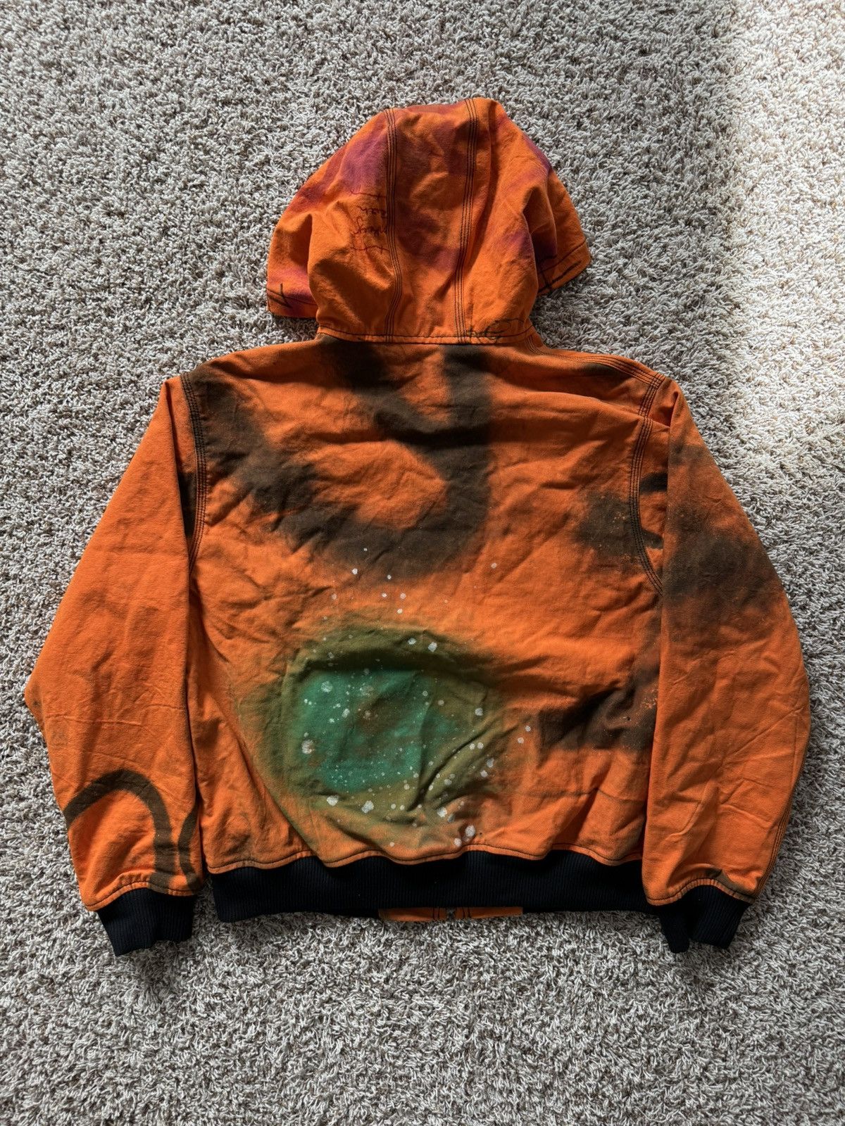 Asspizza Ass Pizza Therapy Reversible Work Jacket Orange Size US L / EU 52-54 / 3 - 9 Thumbnail