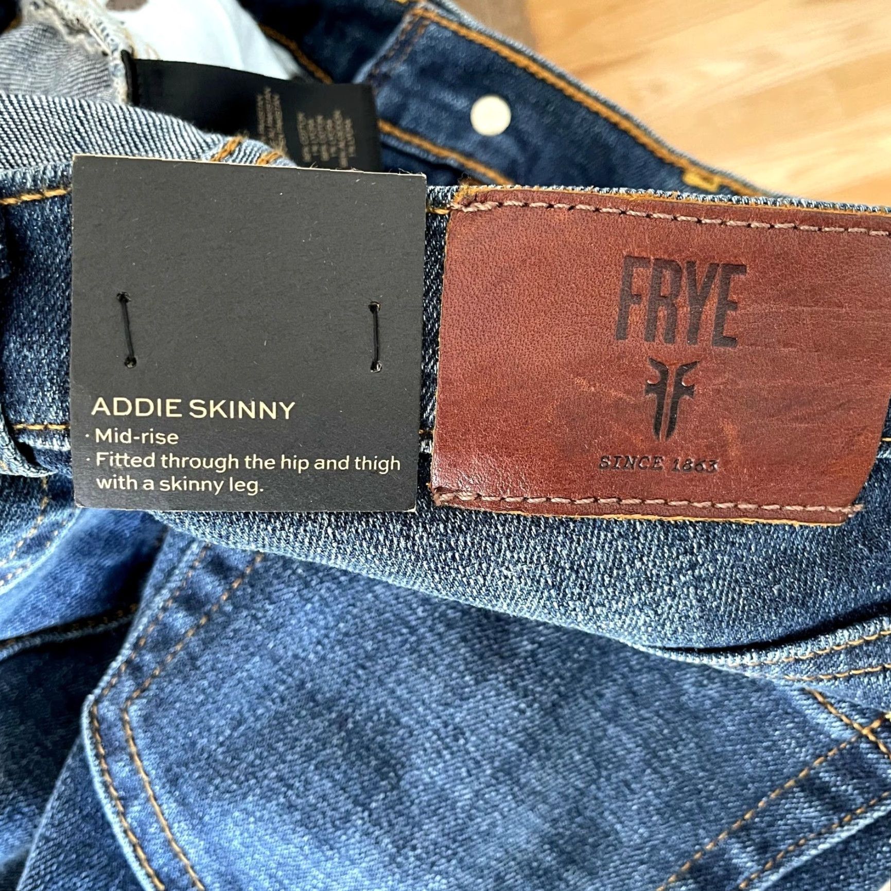 Frye Frye Jeans Addie Skinny Size 42" / US 20 - 7 Thumbnail