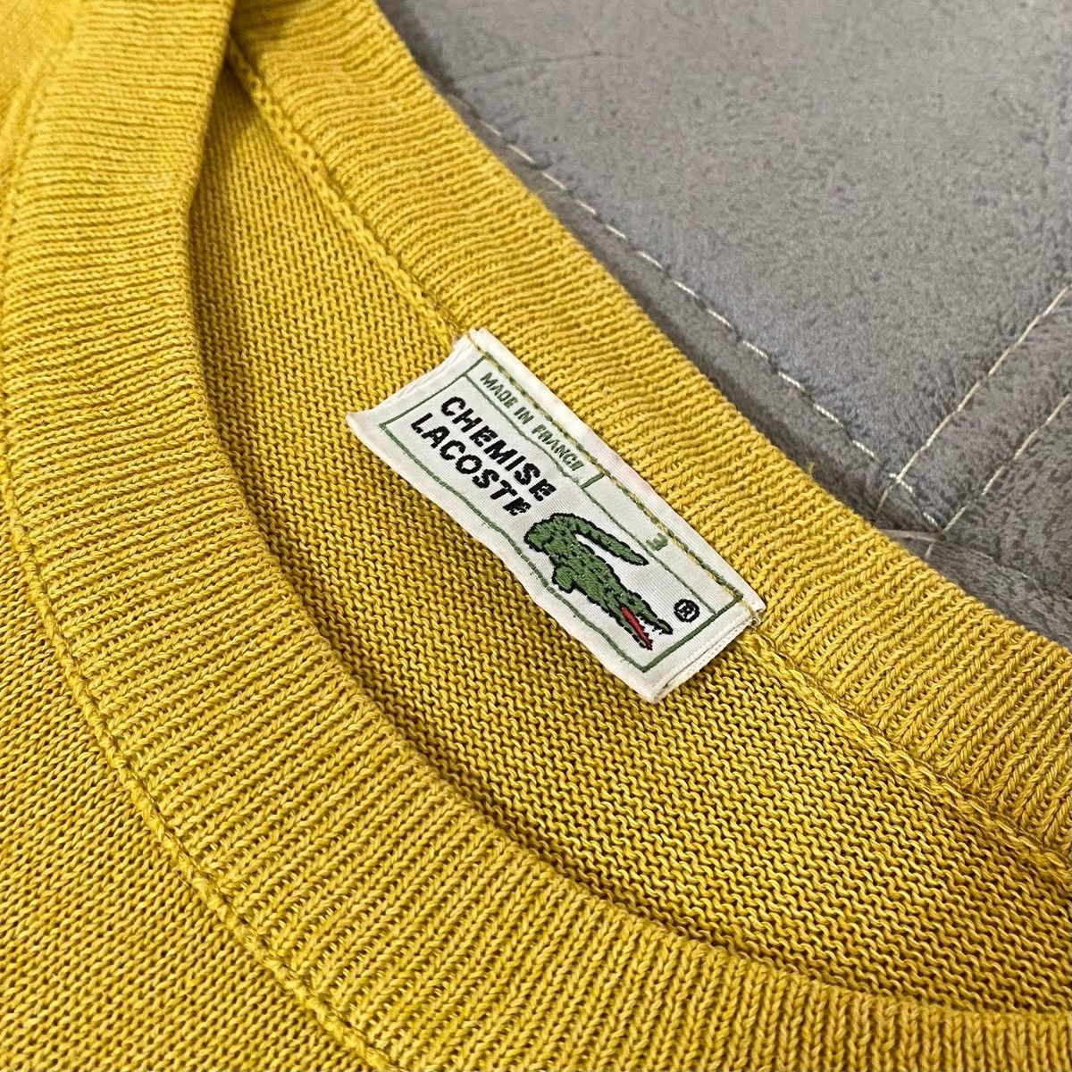 Lacoste × Vintage Vintage Rare Lacoste Chemise Sweater Size US S / EU 44-46 / 1 - 5 Thumbnail