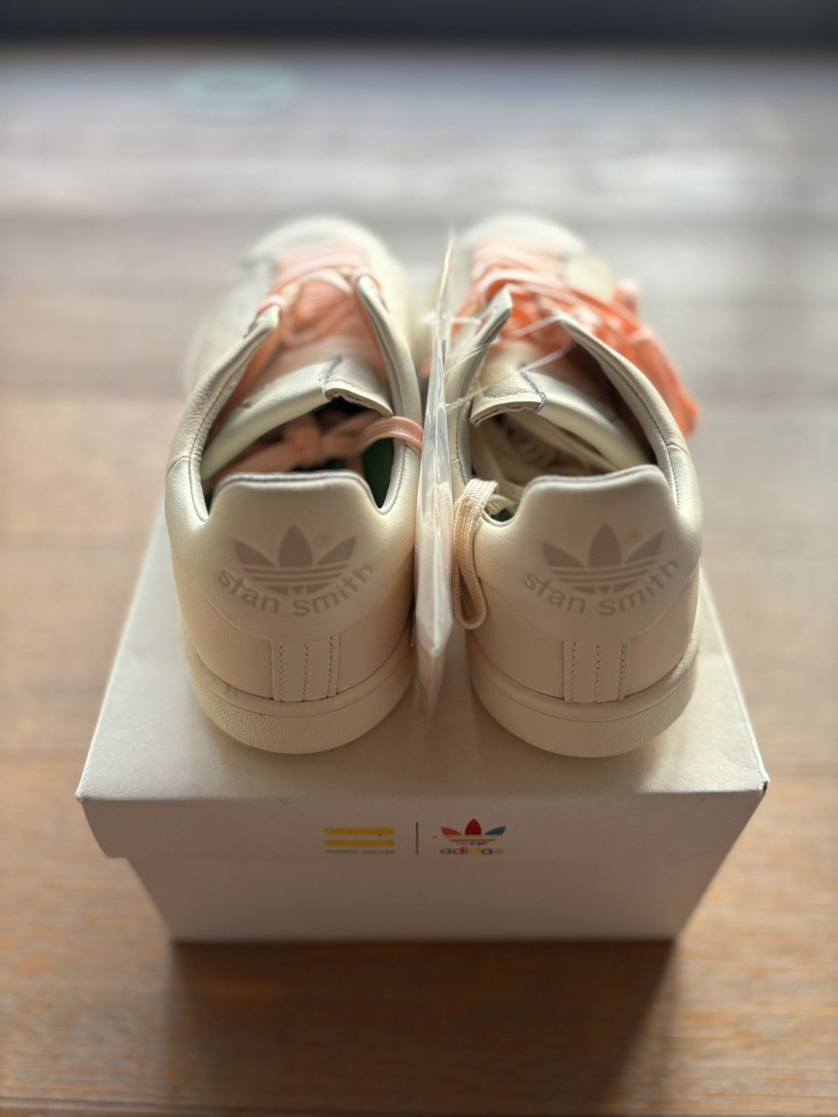 Adidas × Pharrell Pharrell Williams x adidas Stan Smith Cream Men's Size US 9 / EU 42 - 4 Thumbnail