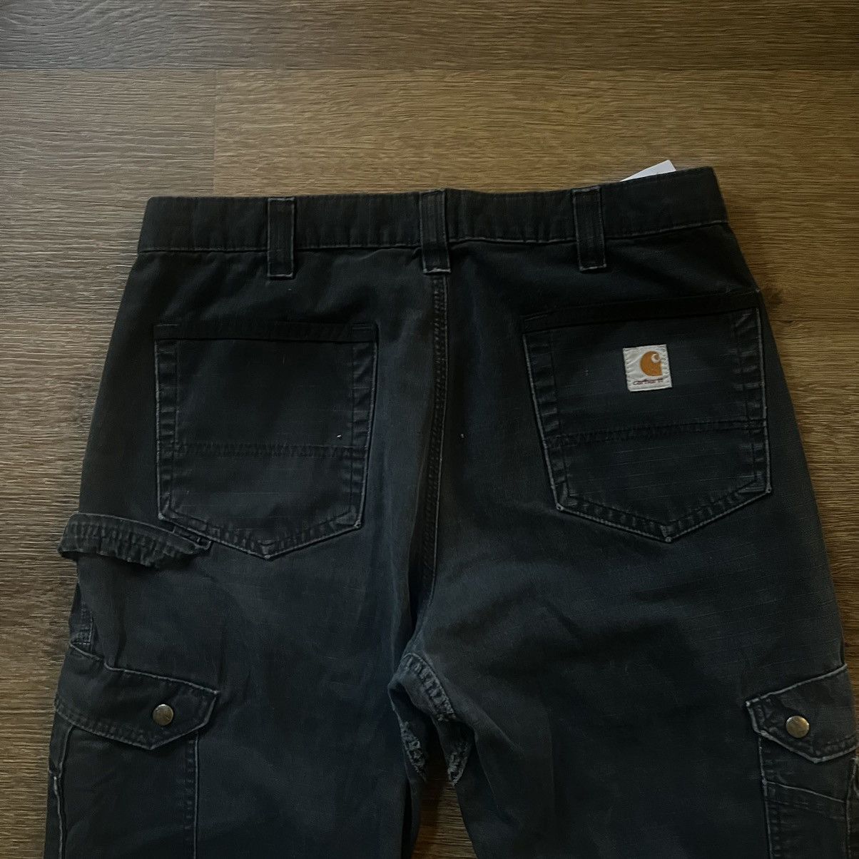 Carhartt Relaxed Fit Black Carhartt Dungarees Size US 34 / EU 50 - 6 Thumbnail