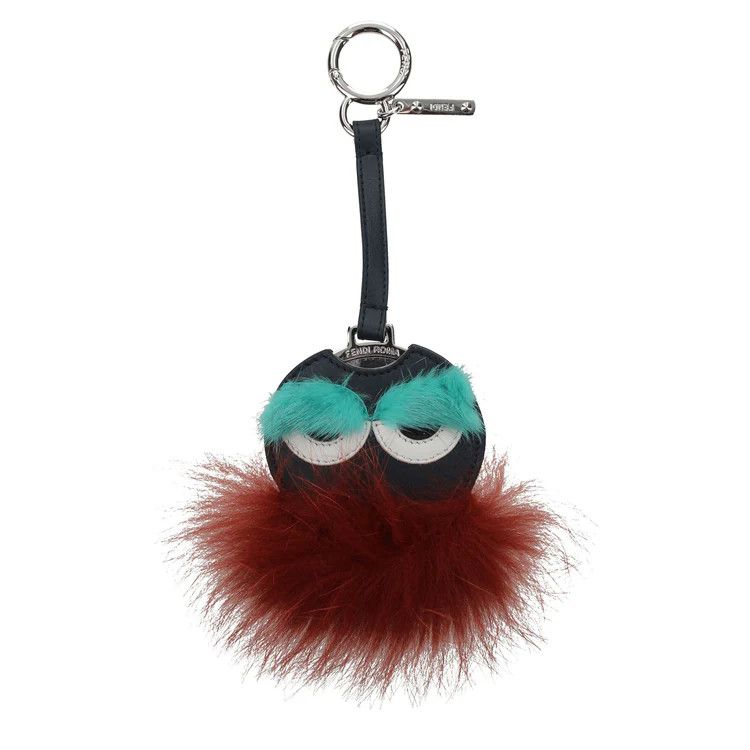 Fendi ob1o1e1124 Size: OS / Fur Keychain in Multicolor Size ONE SIZE - 1 Thumbnail