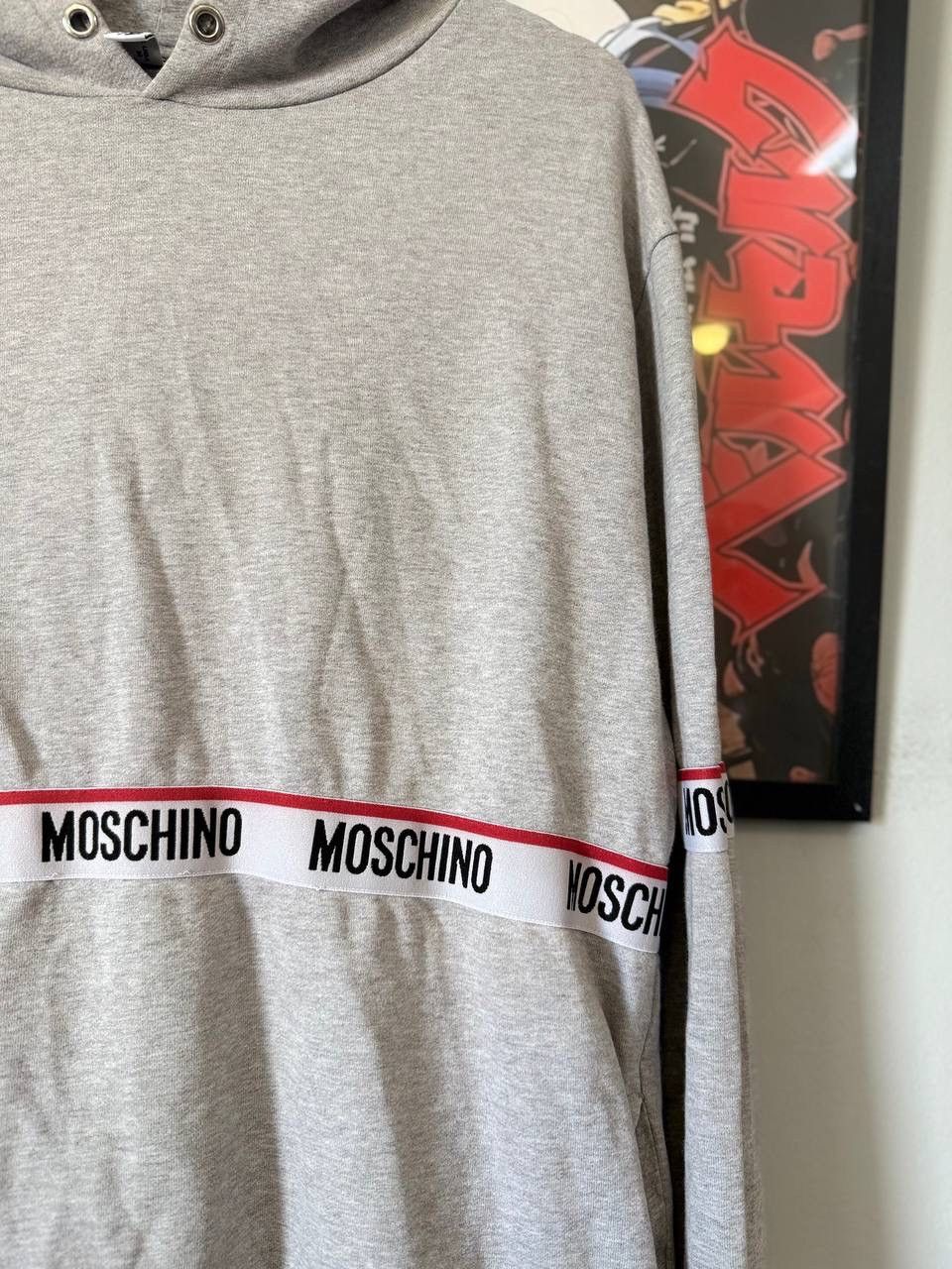 Moschino Vintage luxury Designer Moschino hoodie multi logo Size US L / EU 52-54 / 3 - 2 Thumbnail