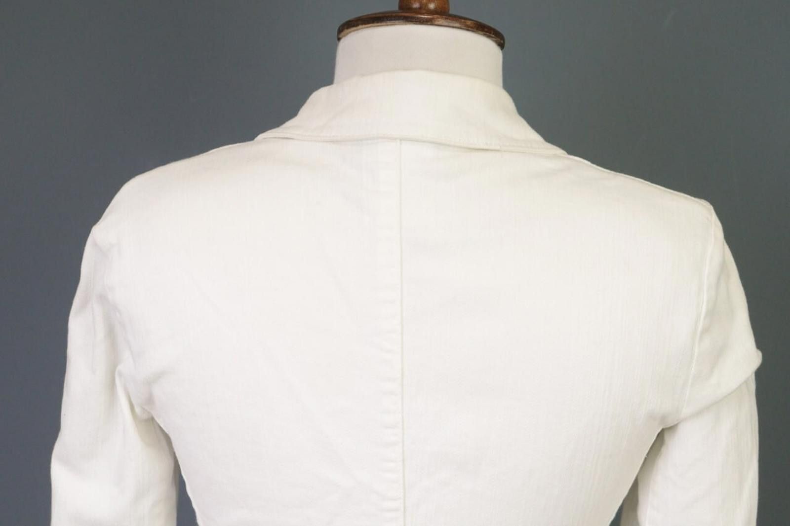 Versace Versace Jeans Couture White Two Blazer Jacket Size 26 / 40 Size 4XL / US 24-26 - 10 Thumbnail
