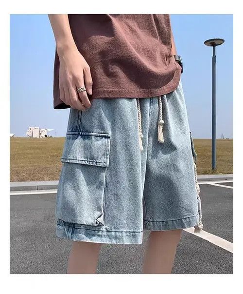Japanese Brand Kuroda x Maya Street Vintage Loose Fit Denim Shorts Size US 30 / EU 46 - 2 Thumbnail