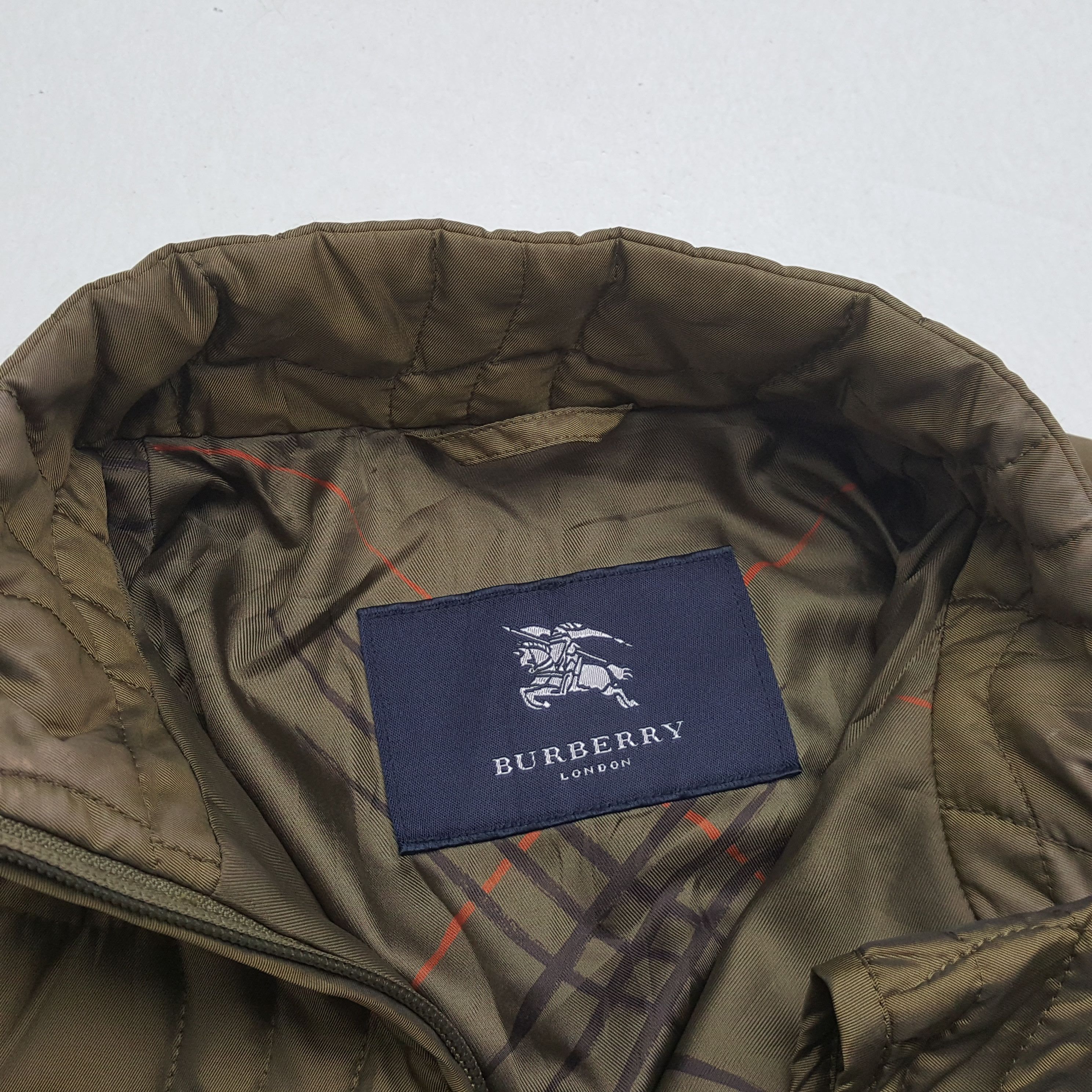 Burberry × Vintage BURBERRY LONDON Fashion Brand Custom Art Jacket Size US S / EU 44-46 / 1 - 10 Thumbnail