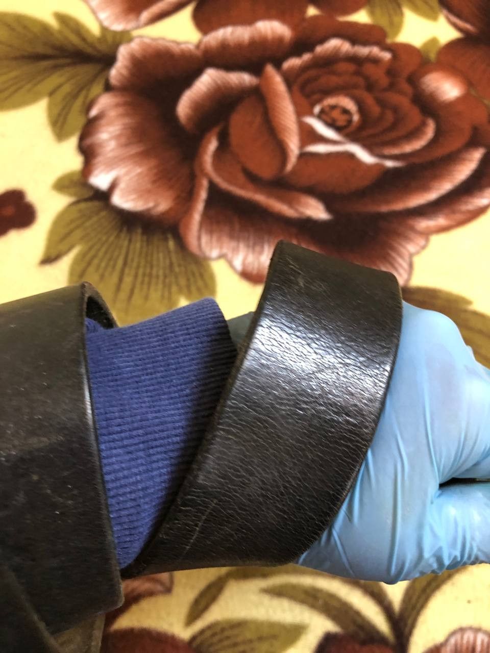 Harley Davidson Harley Davidson vintage leather bike belt Size ONE SIZE - 7 Thumbnail