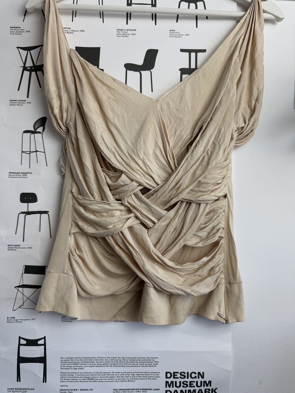 Dior × John Galliano Vintage S/S 2007 Christian Dior by John Galliano silk top S Size S / US 4 / IT 40 - 5 Thumbnail
