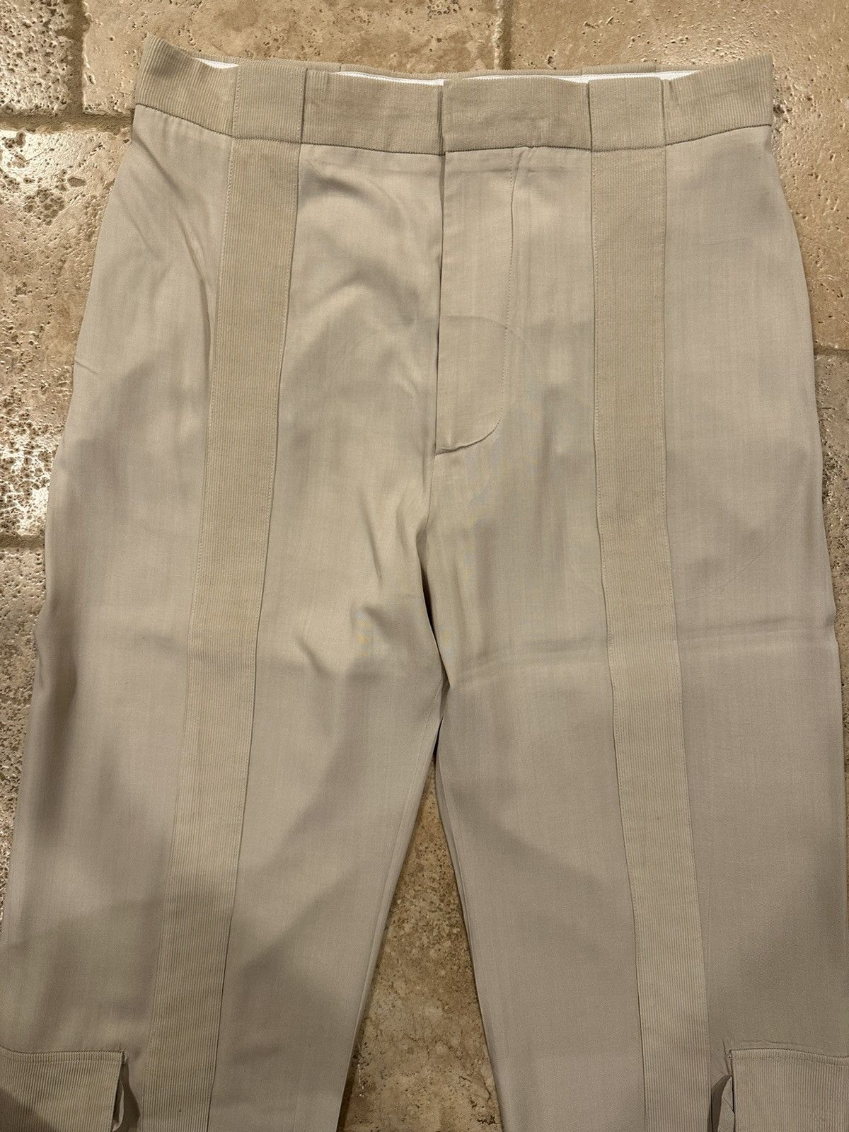Bottega Veneta Bottega Veneta Daniel Lee Khaki / Corduroy Cargo 2020 Pants Size US 34 / EU 50 - 8 Thumbnail