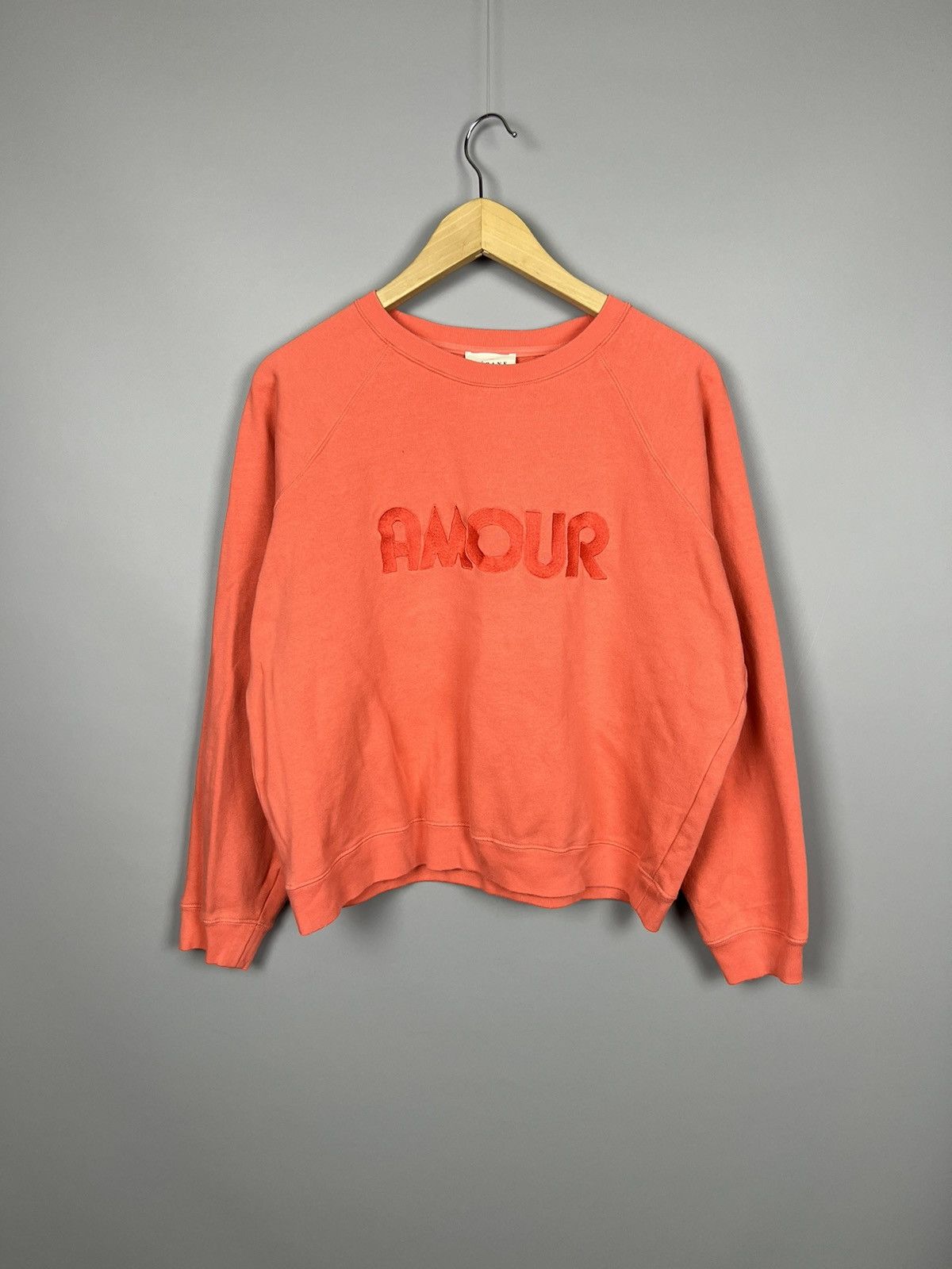 Sezane Sezane amour sweatshirt Size L / US 10 / IT 46 - 1 Thumbnail