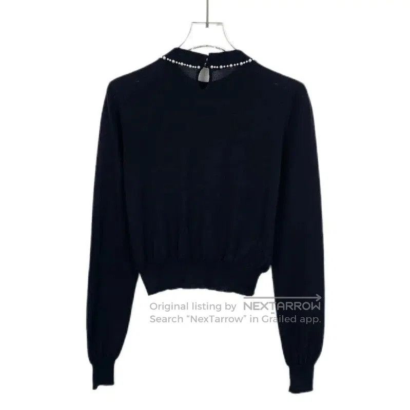 Miu Miu Miu Miu Black Cashmere Pullover Sweater . Size XS / US 0-2 / IT 36-38 - 2 Thumbnail