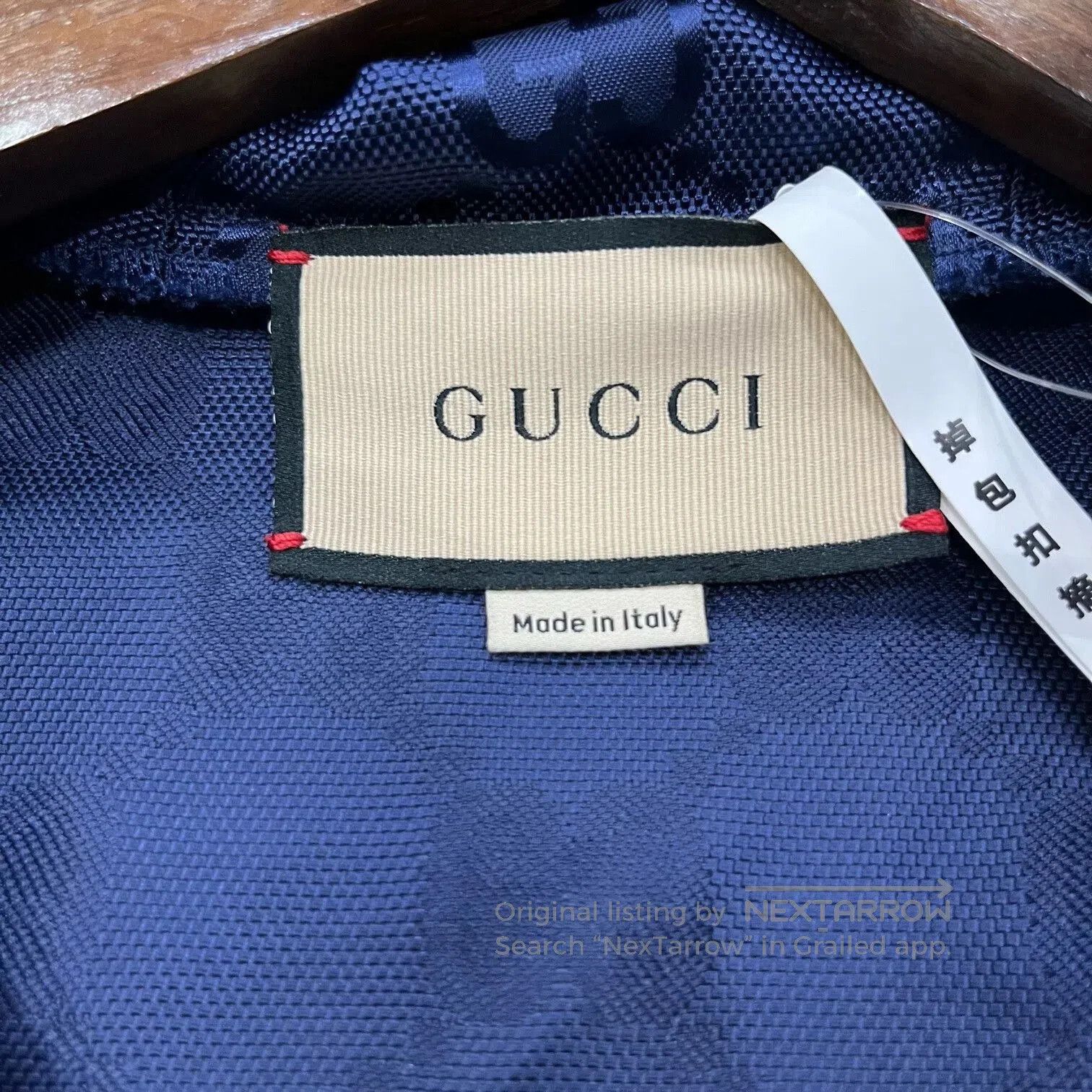 Gucci gucci blue printed half. Size US M / EU 48-50 / 2 - 3 Thumbnail