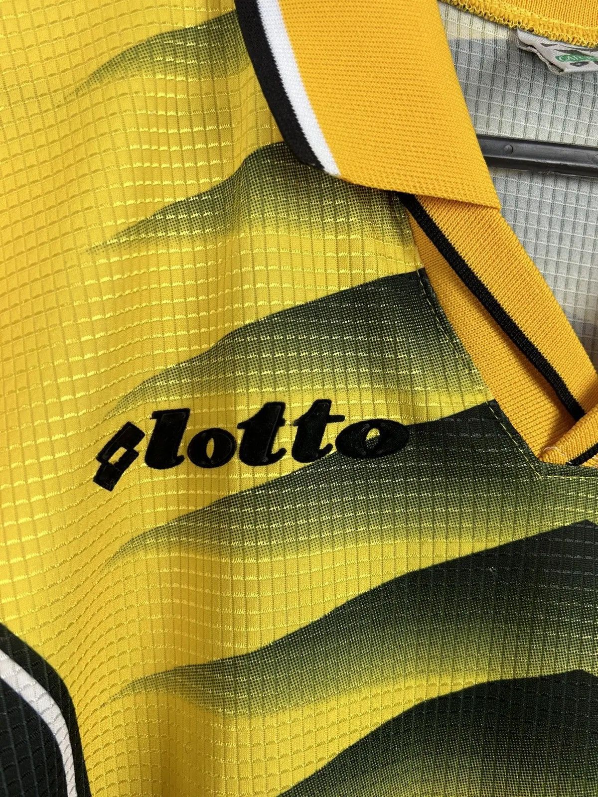 Lotto Sport 90s Vintage Lotto Italian Team Retro Player Issue Jersey Size US XL / EU 56 / 4 - 3 Thumbnail