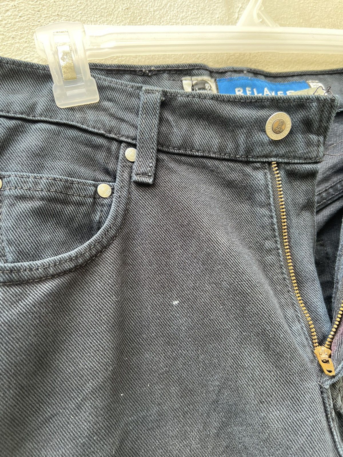 Levi's Vintage 1997 Levi’s Silvertab Fade Black Denim Relaxed Jeans Size US 29 - 8 Thumbnail