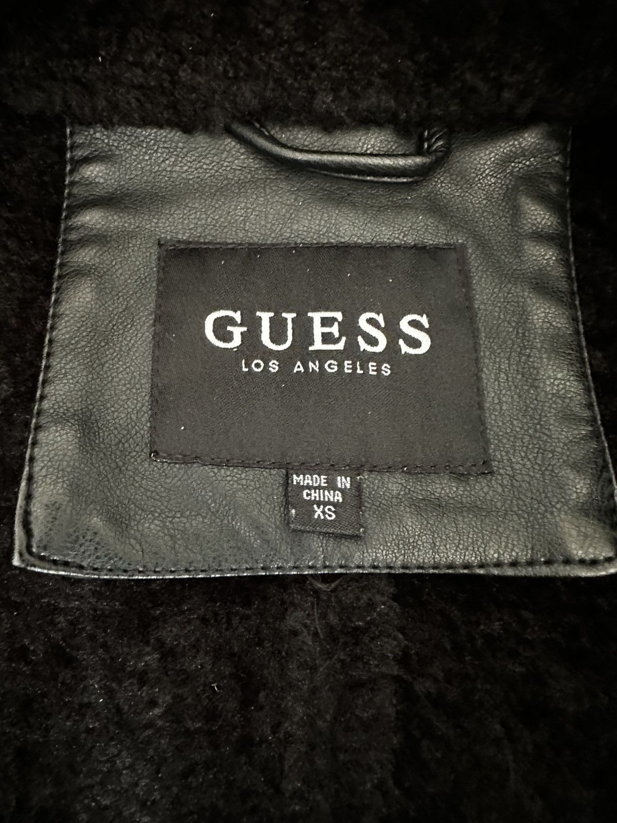 Guess Guess Faux Suede Bomber Jacket Size US XS / EU 42 / 0 - 4 Thumbnail